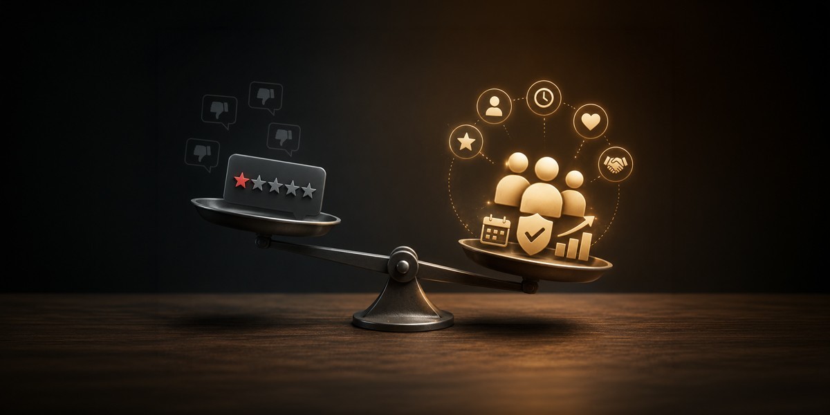 Perché su WeMet.club non esistono le recensioni a stelle (e perché abbiamo scelto il Rating)